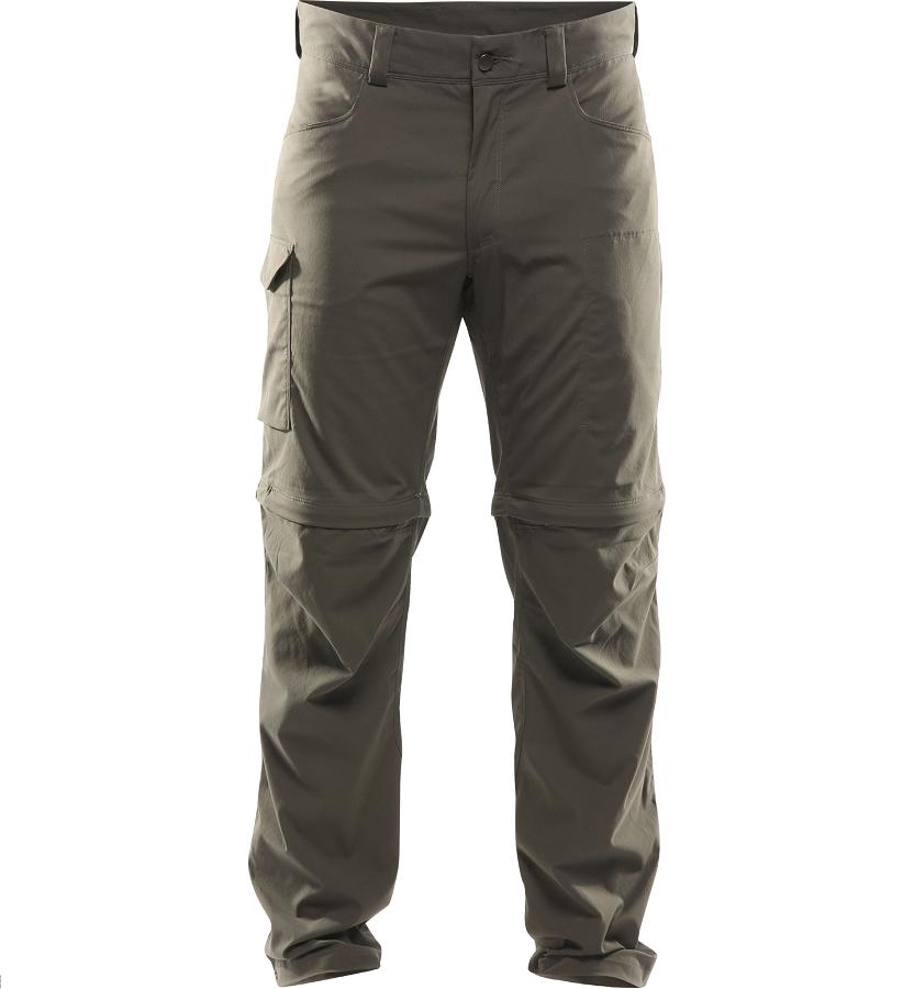 Haglöfs Mens Lite Zip Off Hiking Pants Brown New Zealand 07538GBJS